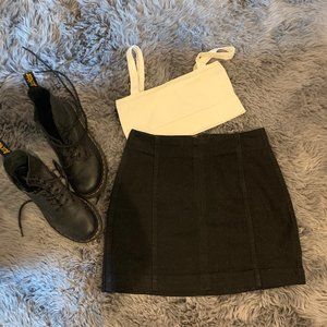 Wild Fable Mini Skirt Black Sz. 2
